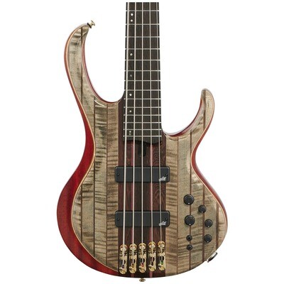 Ibanez BTB1935 BTB Premium 5-String Bass, Black Ice Low Gloss