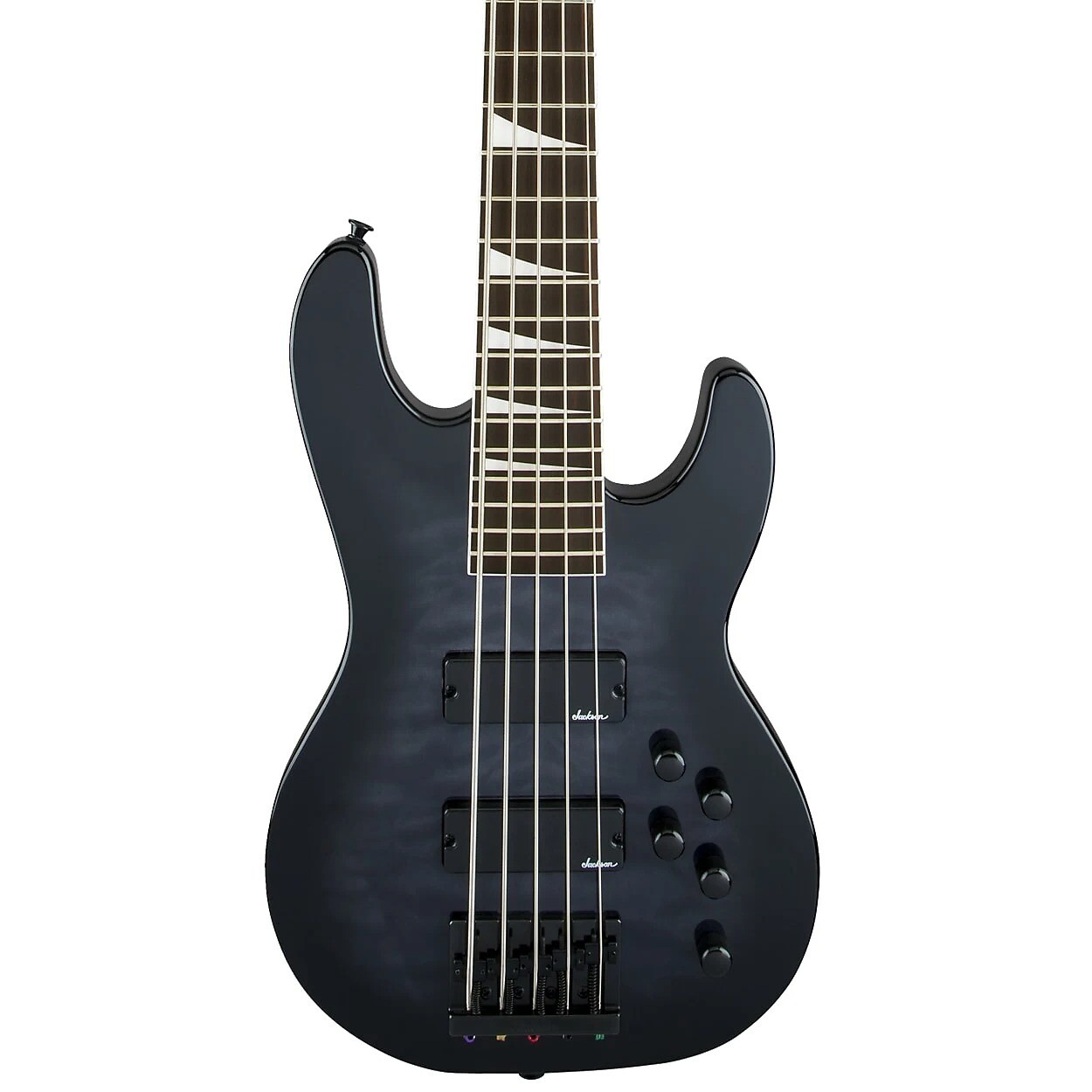 Jackson JS3VQ Concert Bass 5 Strings, Transparent Black Burst