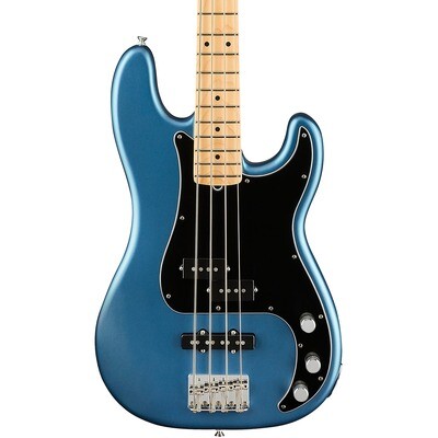 Fender American Performer Precision bass Maple, Satin Lake Placid Blue