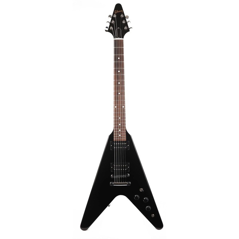 Gibson 80s Flying V Guitar Ebony