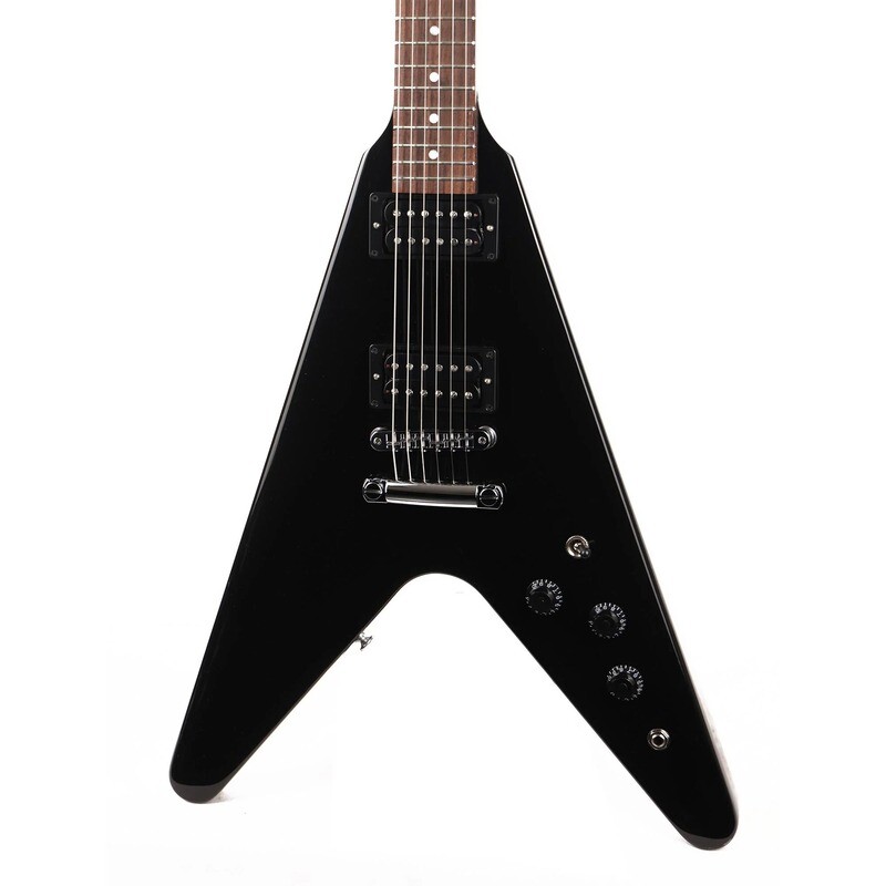 Gibson 80s Flying V Guitar Ebony