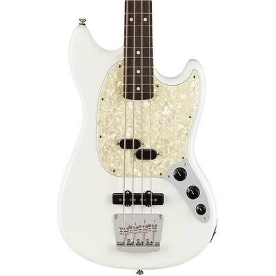 Fender American Performer Mustang Bass, Arctic White