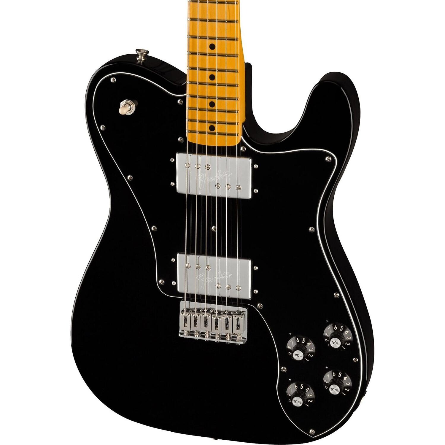 Fender American Vintage II 1975 Telecaster Deluxe, Black