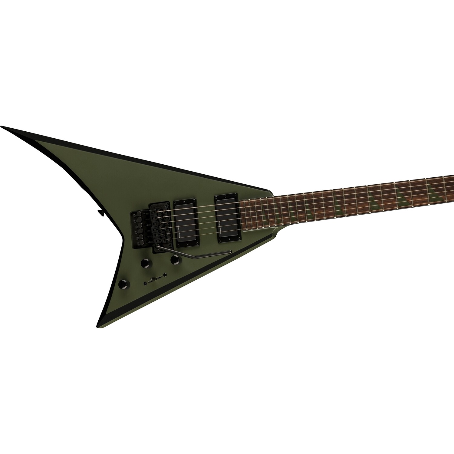 Jackson Rhoads RRX24, Matte Army Drab with Black Bevels