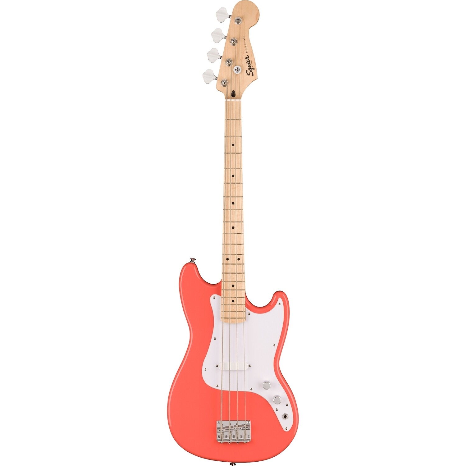 Squier Sonic Bronco Bass, Tahitian Coral