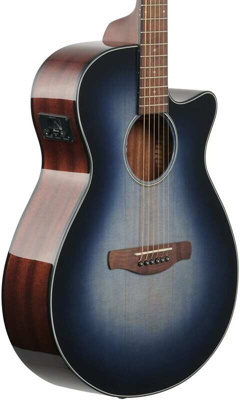 Ibanez AEG50IBH Acoustic Electric, Indigo Blue Burst High Gloss