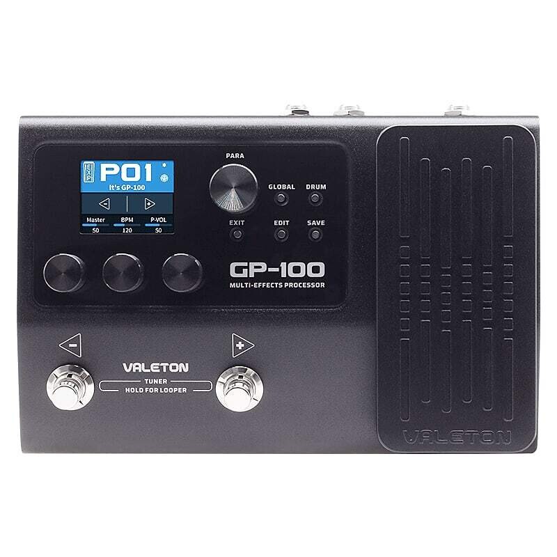 Valeton GP-100 Multi-Effects Processor Amp &amp; Cab Sim Pedal