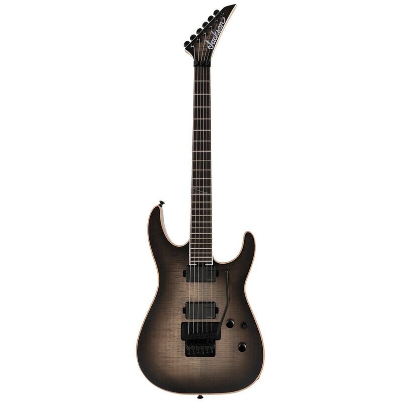 Jackson Limited Edition Wildcard Soloist SL2FM, Transparent Black Burst