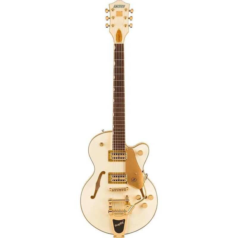 Gretsch Electromatic Chris Rocha Broadkaster Jr. Center Block, Vintage White