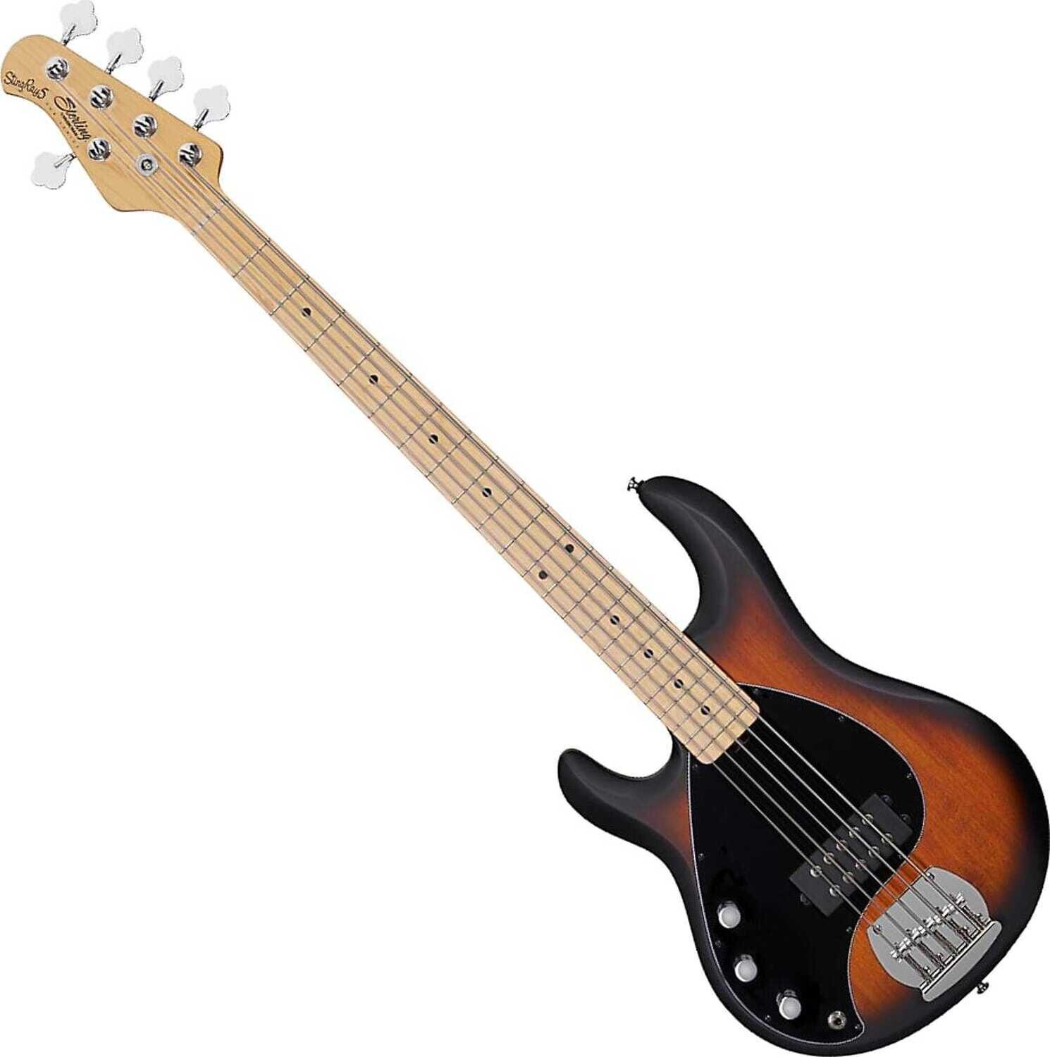 Sterling by Music Man Stingray Ray5 Left Handed Vintage Sunburst