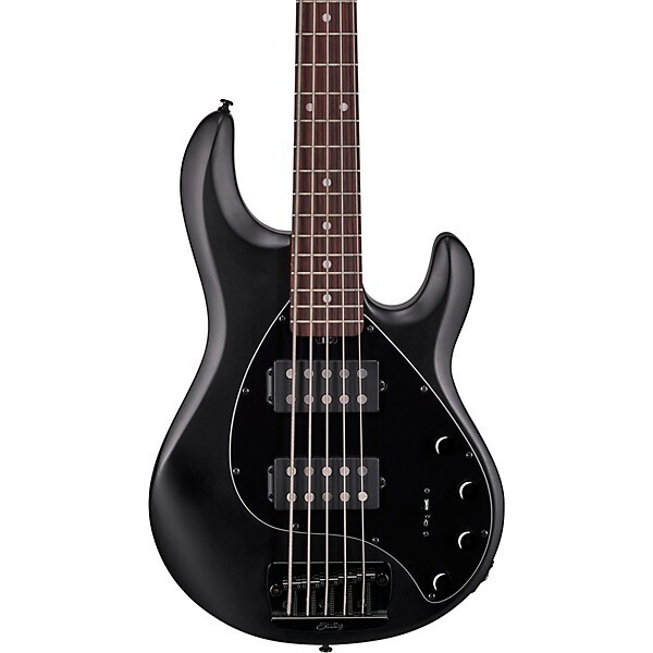 Sterling by Music Man StingRay5 Ray35HH, Stealth Black