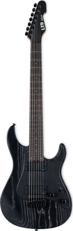 ESP LTD SN-1007HT 7-String Baritone, Black Blast