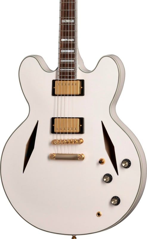 Epiphone Emily Wolfe Signature Sheraton, Aged Bone White