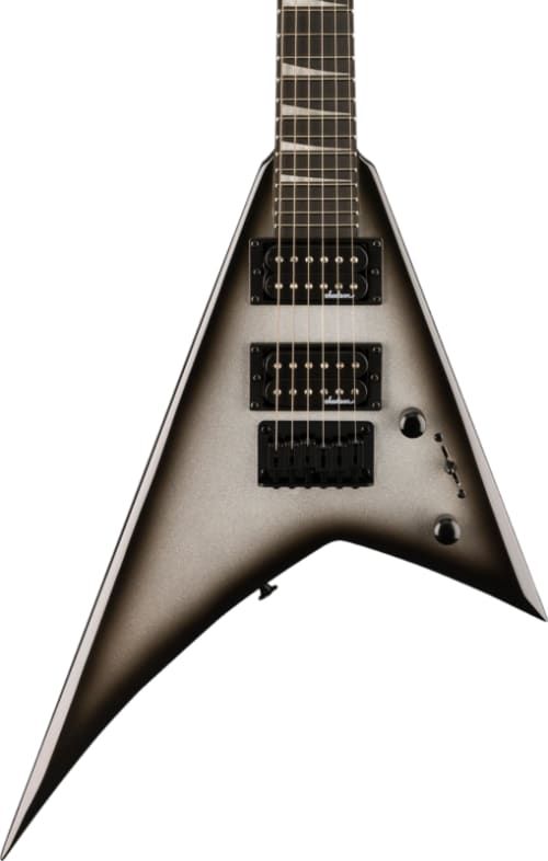 Jackson Rhoads Minion JS1X, Silver Burst