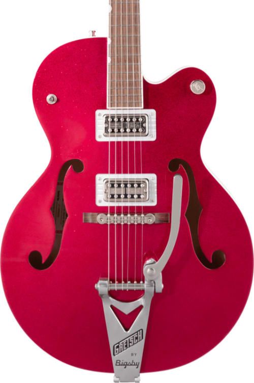 Gretsch G6120T-HR Hot Rod Brian Setzer Signature Hollowbody, Magenta Sparkle