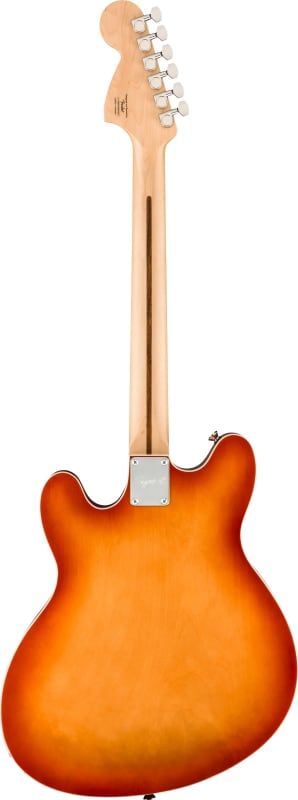 Squier Affinity Starcaster Deluxe Semi-Hollow, Sienna Sunburst