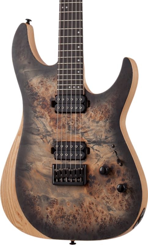 Schecter Reaper 6, Satin Charcoal Burst