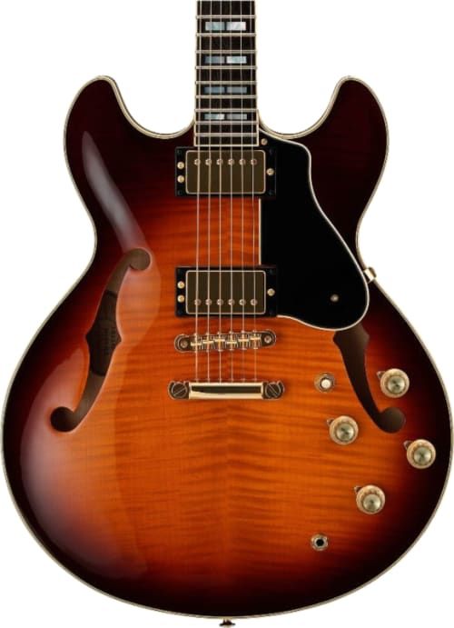 Yamaha SA2200 Semi-Hollow, Brown Sunburst