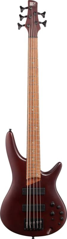 Ibanez SR505E Standard 5-String Bass, Brown Mahogany