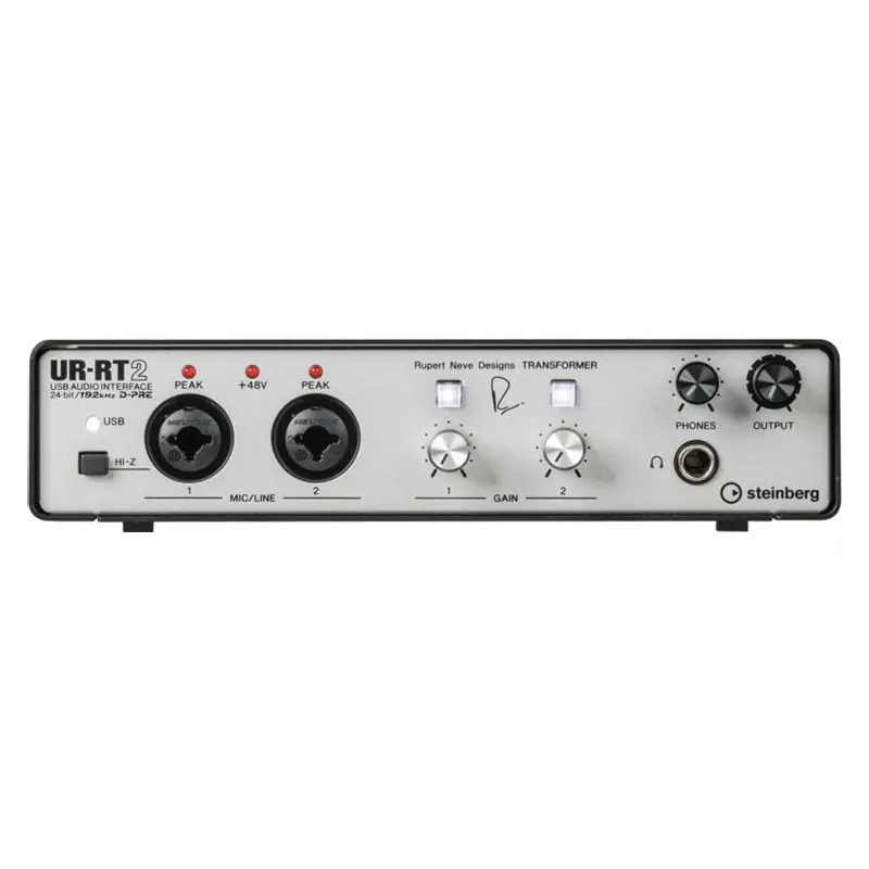 Steinberg UR-RT2 USB with 2 Rupert Neve Transformers Audio Interface