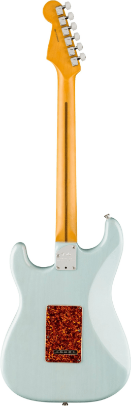 Fender American Professional II Stratocaster Thinline Limited Edition, Transparent Daphne Blue