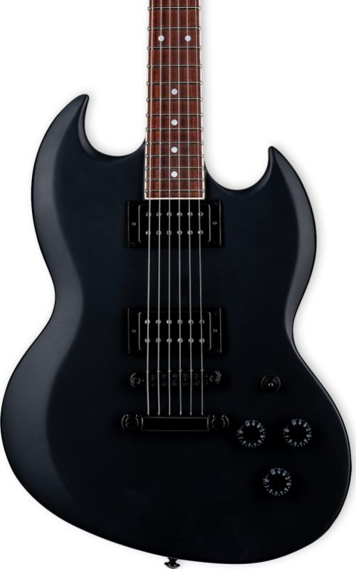 ESP LTD Volsung-200 Lars Fredriksen Signature, Black