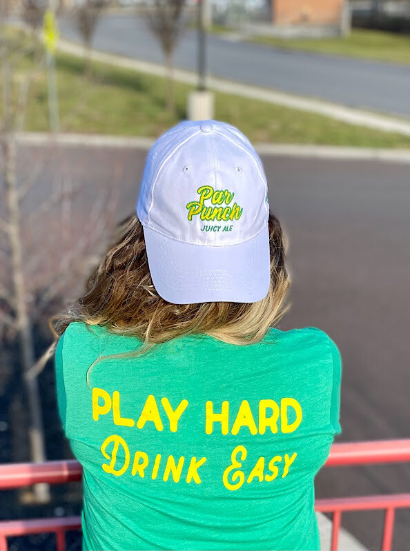 "Play Hard Drink Easy" T-Shirt (Par Punch)