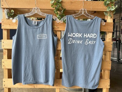 Light Blue Comfort Colors Tank Top