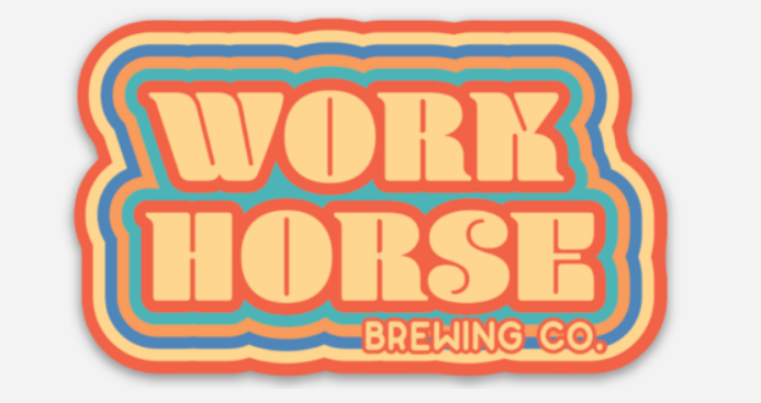 Workhorse Retro Sticker