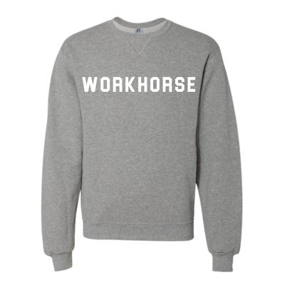 Collegiate Crewneck, Color: Grey, Size: Medium