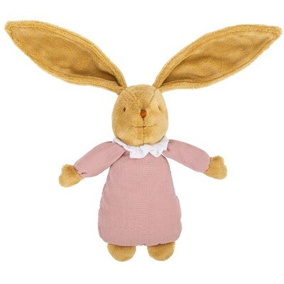 Bunny Nest D'Ange Musical Comforter - Organic Cotton Old Pink