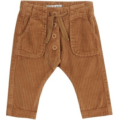 Baby Corduroy Trousers-Noix