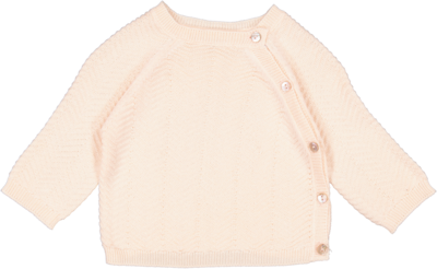 Baby Sweater-Pink Dahlia