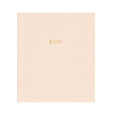 Baby Book - Pale Pink