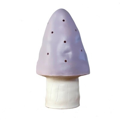 Small Mushroom Lamp-Lavender