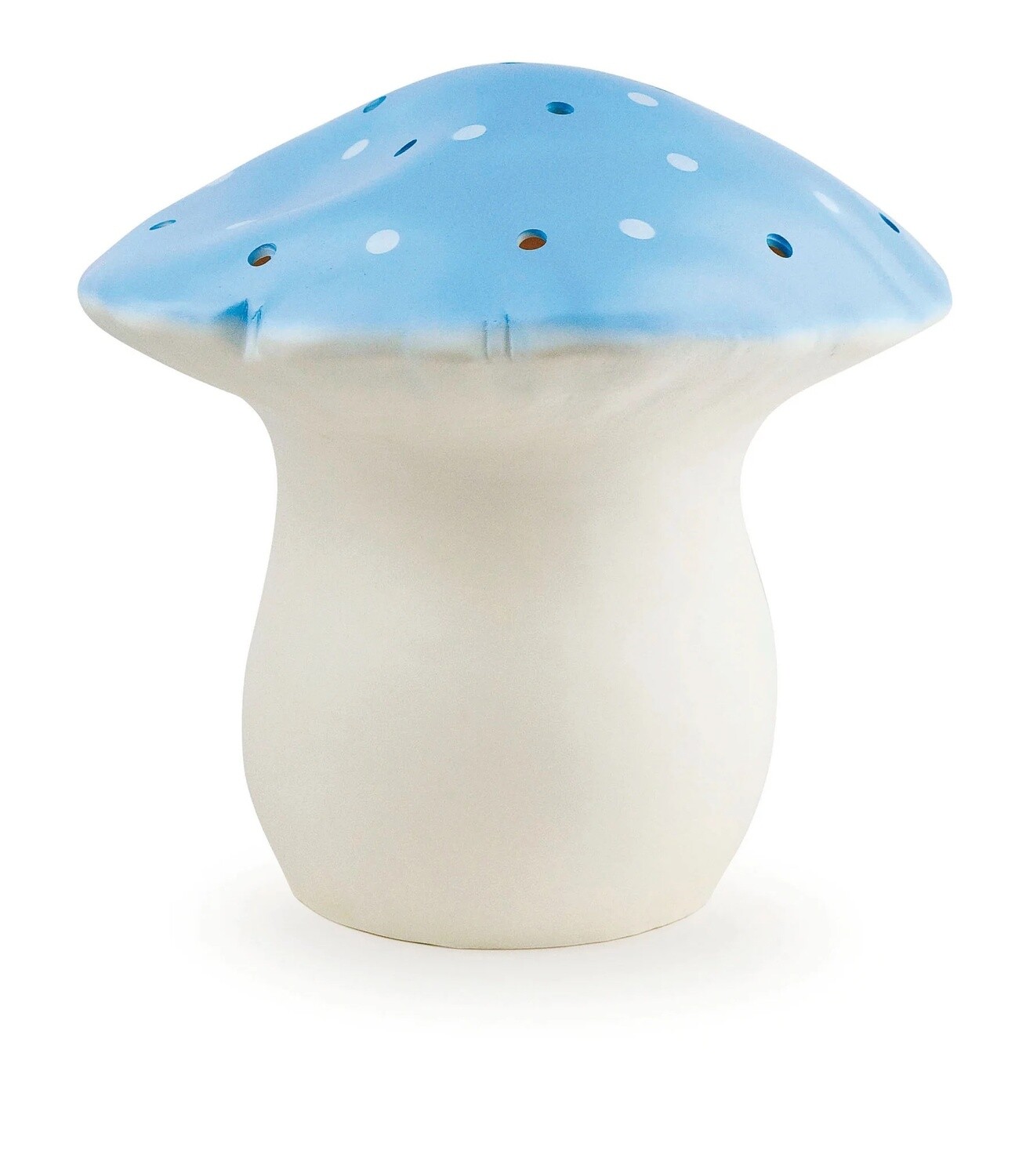 Medium Mushroom Lamp-Blue