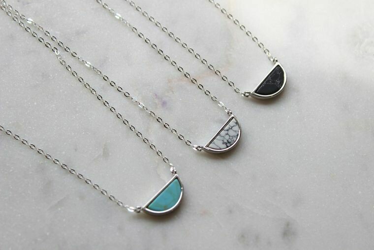 Half Moon Necklace