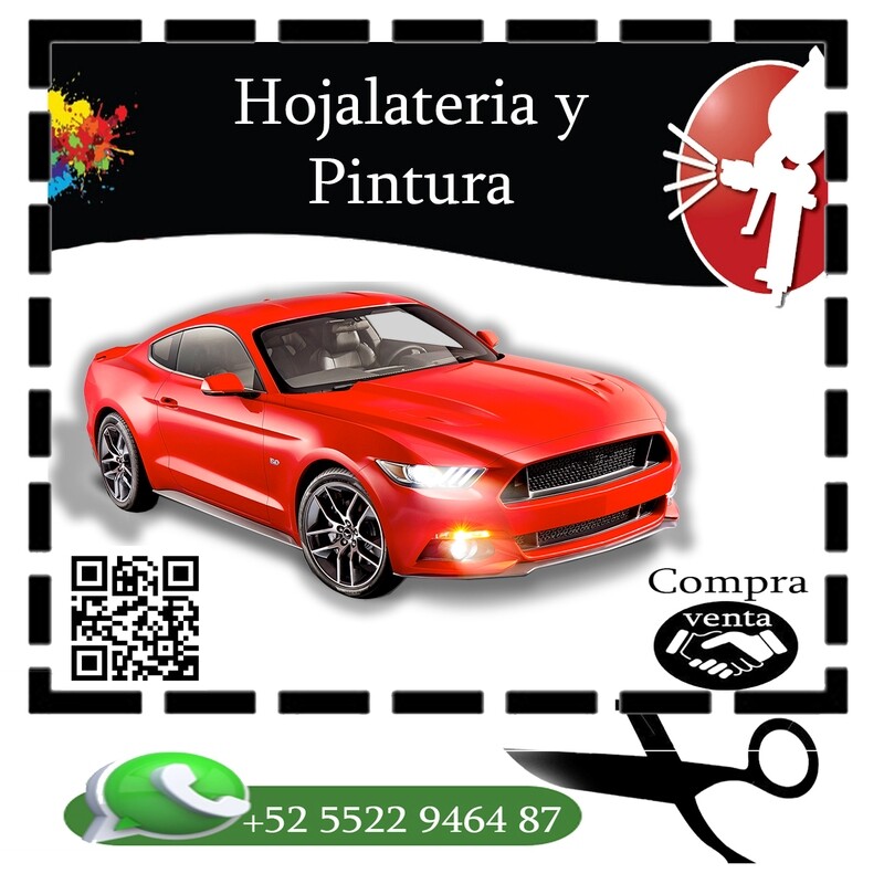 Servicio de hojalatería y pintura