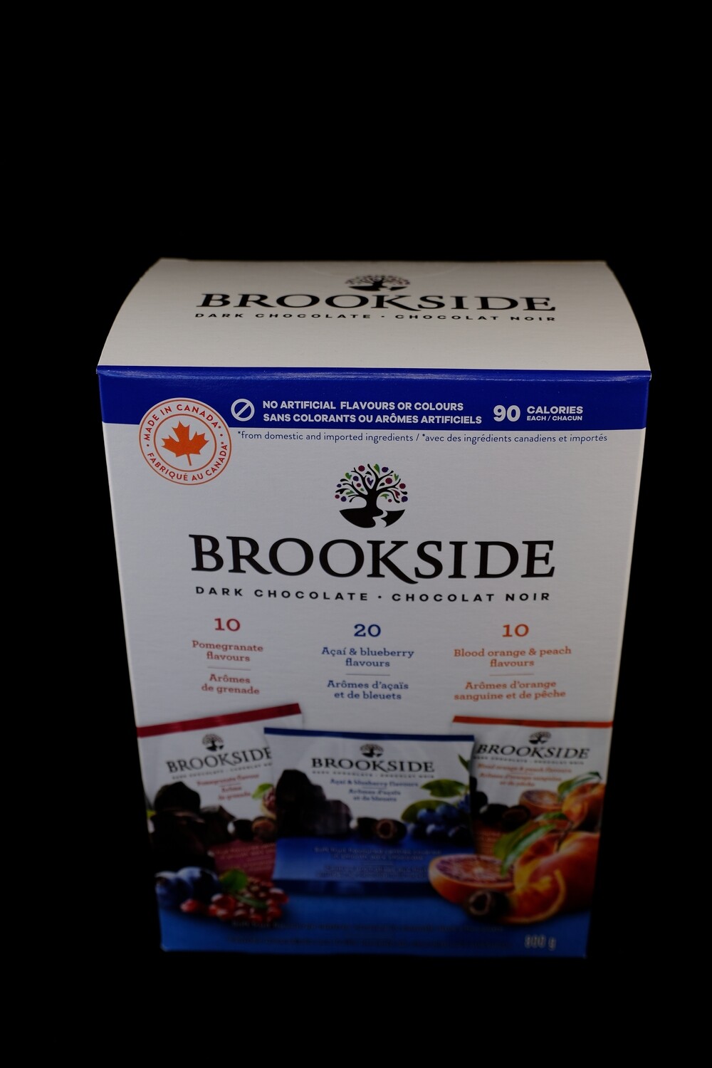 Brookside Dark Chocolate （40pk） 水果黑巧豆（盒）