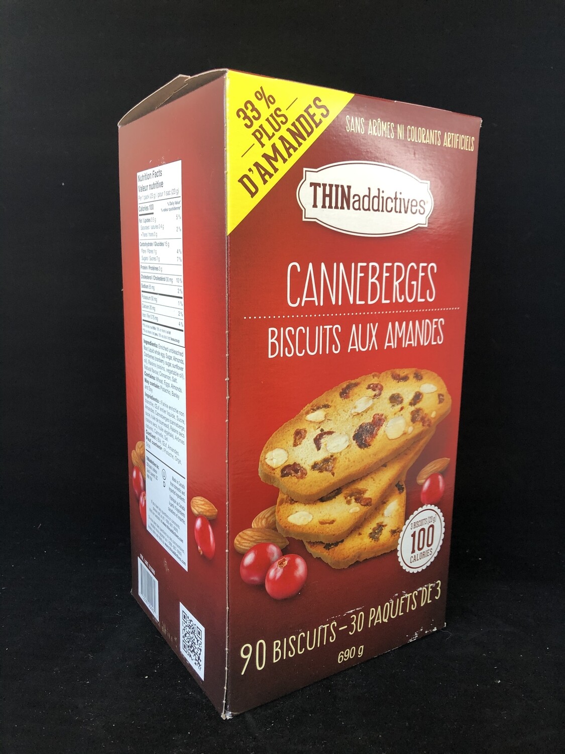 Cranberry Almond Cookies 690g 蔓越莓杏仁脆饼干