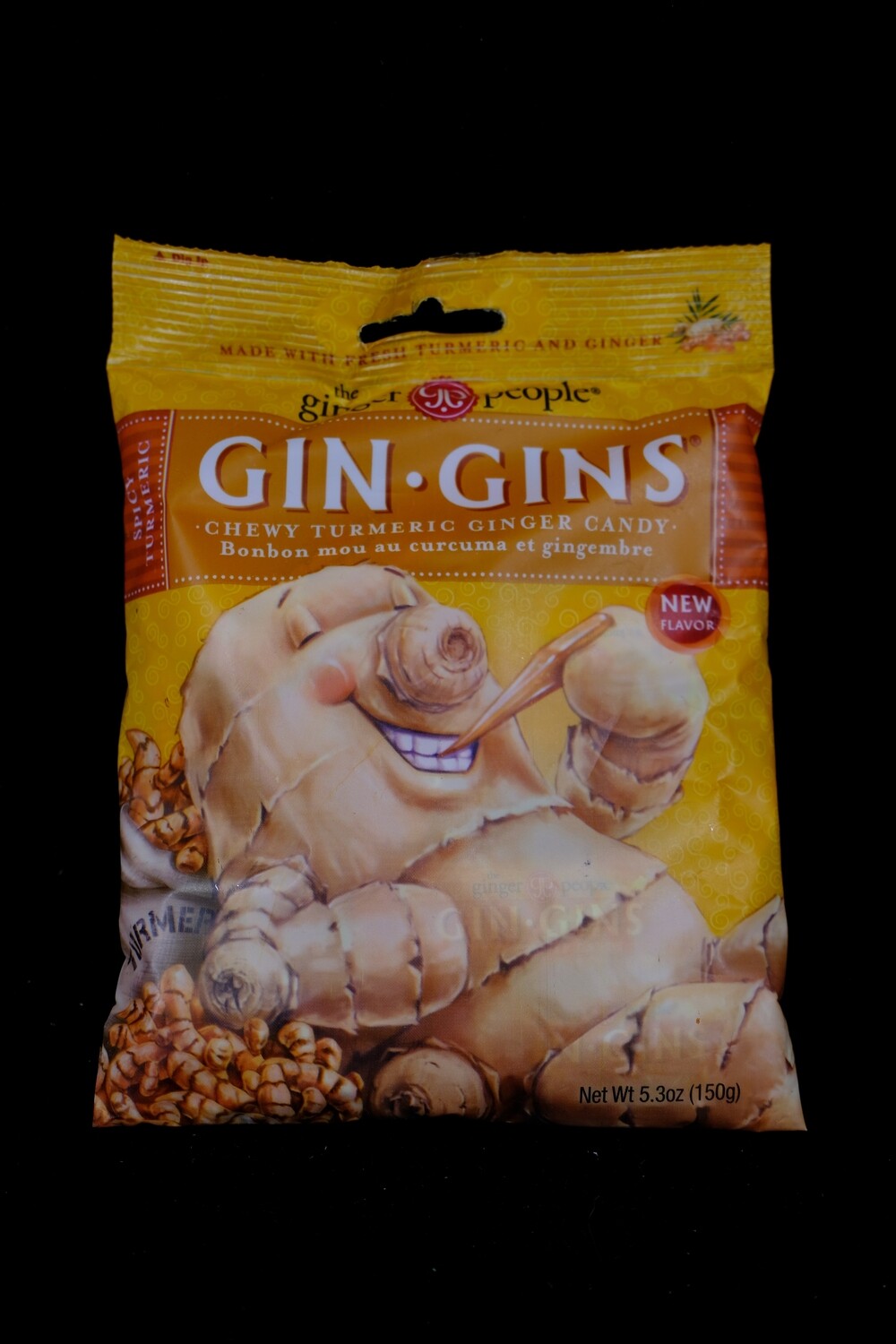 Z GinGins Chewy Turmeric Ginger Candy 150g 软姜糖