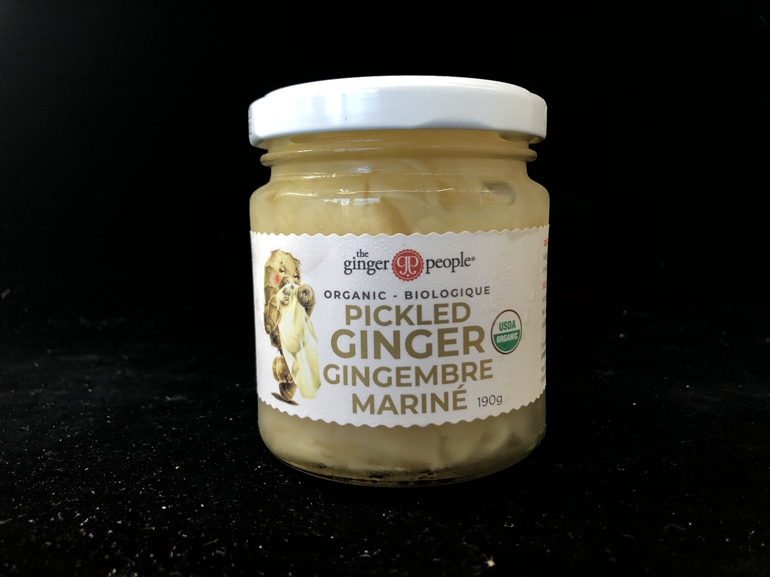 Z Organic Pickled Ginger 190g 有机姜片
