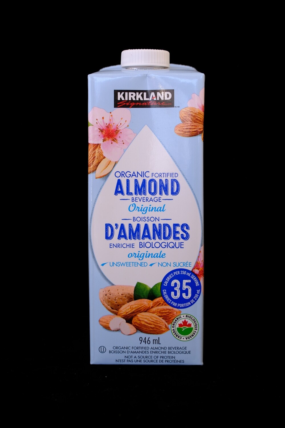 Kirkland Organic Almond Beverage (Original) 946ml 杏仁奶（原味）