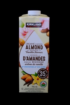 Kirkland Almond Beverage (Vanilla) 946ml 杏仁奶（香草味）