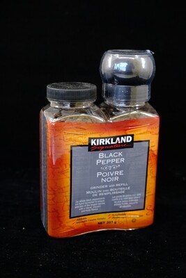 Kirkland Black Pepper (grinder with refill) 357g 黑胡椒