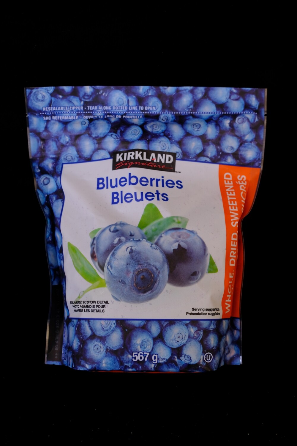 Kirkland Dried Blueberries 567g 蓝莓干