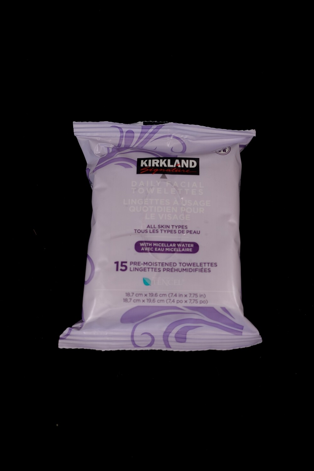 Kirkland Daily Facial Towelettes (15 towelette) 化妆湿巾（小）