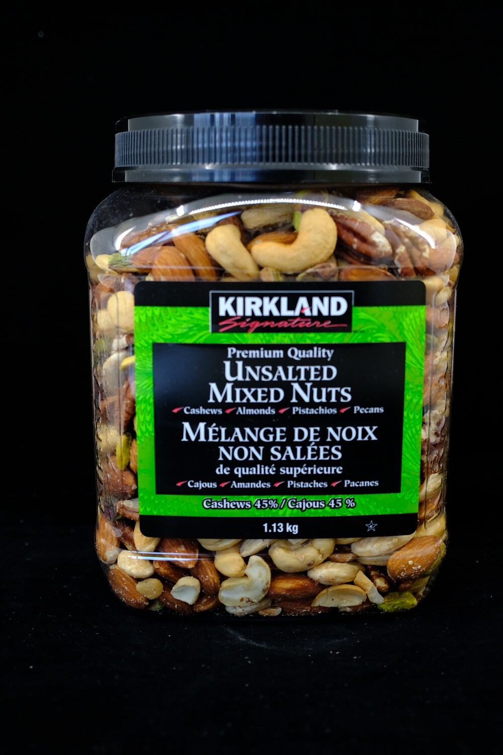Kirkland Mixed Nuts (Unsalted）1.13kg 综合坚果(无盐)