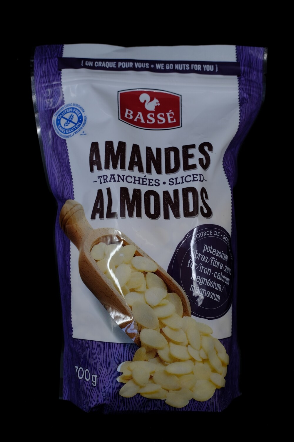 BASSE Sliced Almonds 700g 杏仁片