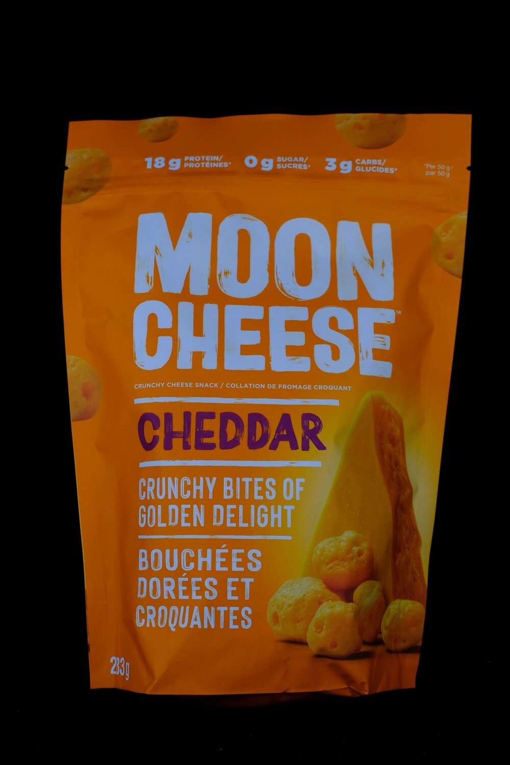 Moon Cheese Cheddar Crunchy Bites  283g 芝士球